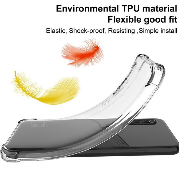 Asus ROG Phone 5 / 5s IMAK All Coverage Shockproof Airbag TPU Case(Transparent Black)