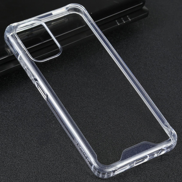 Xiaomi Redmi Note 10 4G Four-corner Shockproof Transparent TPU + PC Protective Case