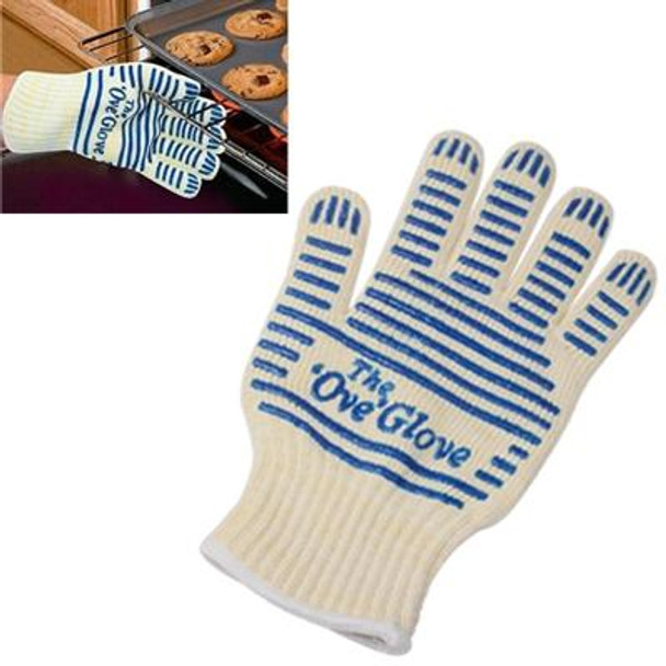 Heat Resistant Oven Glove(Blue)