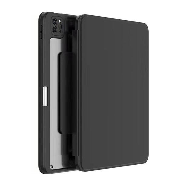 Mutural Jianshang Series Tablet Leather Smart Case - iPad 10.2 2021 / 2020 / 2019(Black)