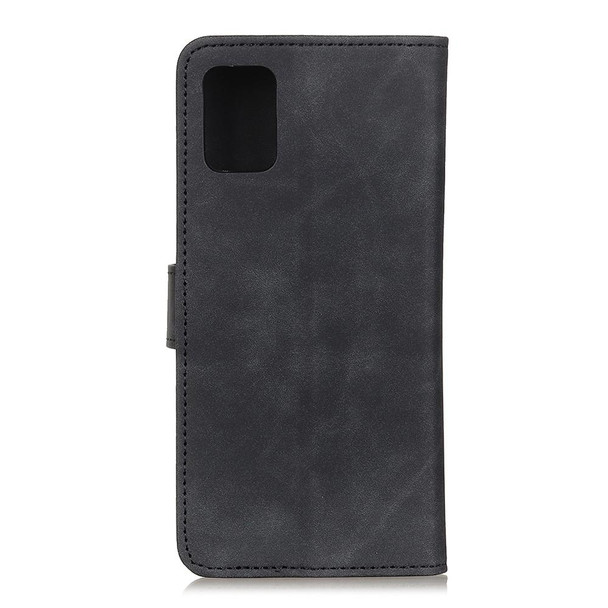 OPPO Find X3 / Find X3 Pro KHAZNEH Retro Texture PU + TPU Horizontal Flip Leather Case with Holder & Card Slots & Wallet(Black)