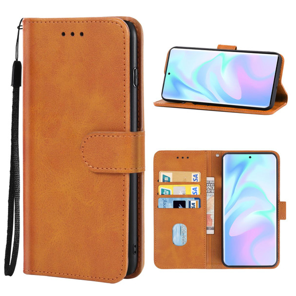 ZTE Axon 30 Ultra 5G / Axon 30 Pro+ 5G Leather Phone Case(Brown)