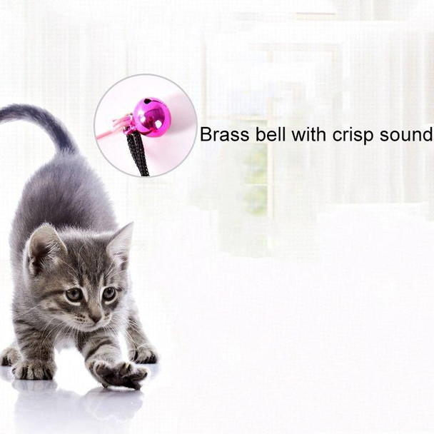 5 PCS Wire Funny Cat Stick With Bell Cat Toy, Style: Fish