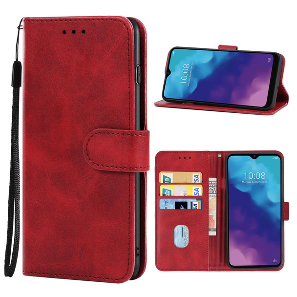 ZTE Blade V30 Vita Leather Phone Case(Red)