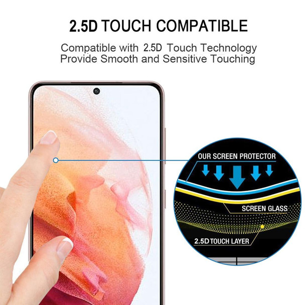 Samsung Galaxy S21 5G 25 PCS 3D Curved Edge Full Screen Tempered Glass Film