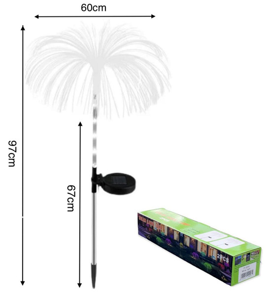 Jellyfish Solar Garden Lights