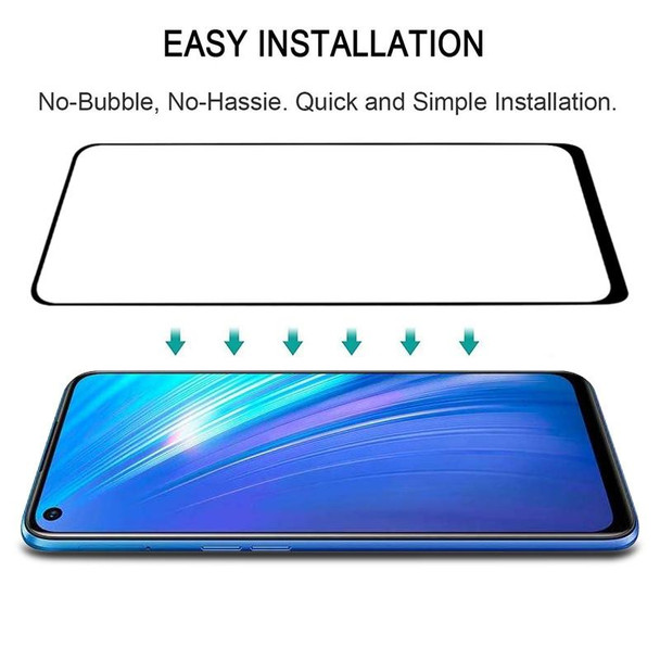 OPPO Realme 6 Full Glue Full Screen Tempered Glass Film