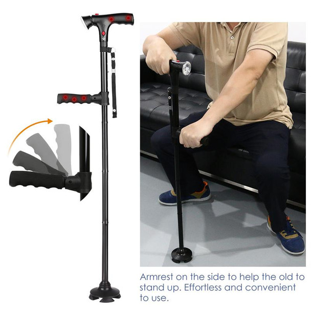 LED Posture Cane Walking Stick