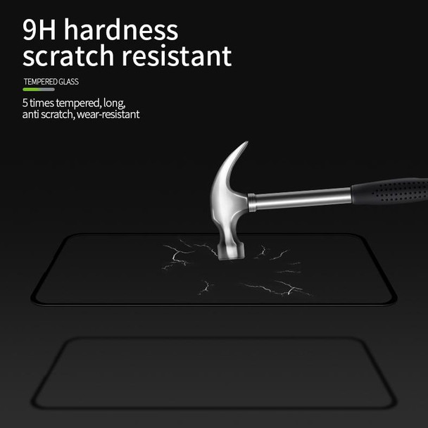 OPPO A92S PINWUYO 9H 3D Curved Full Screen Explosion-proof Tempered Glass Film(Black)