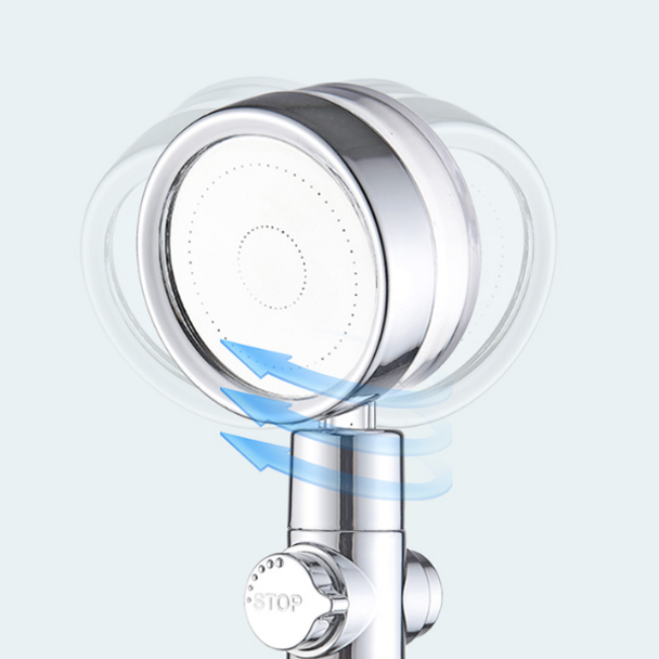 LED Shower Head with Filter Booster