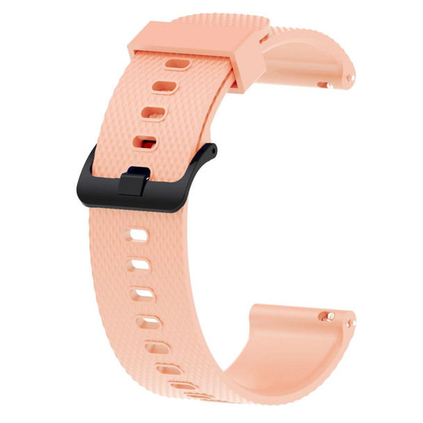 Silicone Sport Watch Band for Garmin Vivoactive 3 20mm(Pink)