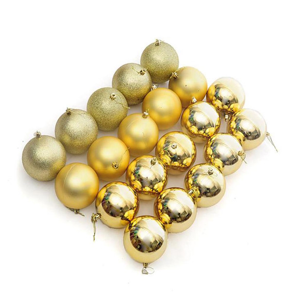 24 Piece Exquisite Christmas Ball Decorations