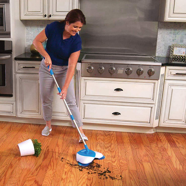 Cordless Spin Broom with Automatic Sweeper