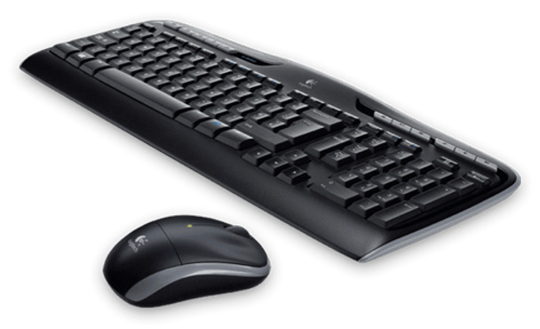 Logitech MK330 Cordless (Wireless Keyboard + 1200dpi Mouse)