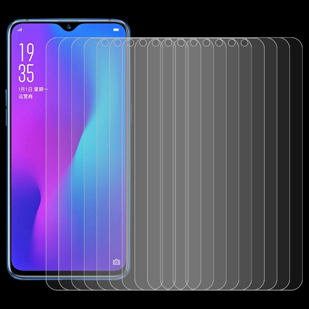 100 PCS 0.26mm 9H 2.5D Tempered Glass Film for OPPO R17 & R17 Pro