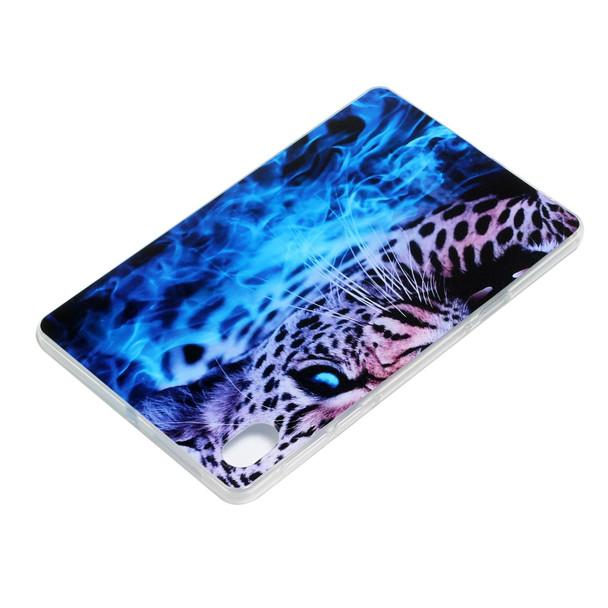 Lenovo Legion Y700 Painted TPU Tablet Case(Blue Leopard)