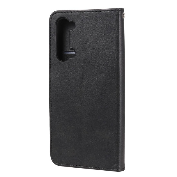 OPPO Reno3 5G/ Find X2 Lite Fashion Calf Texture Zipper Horizontal Flip Leather Case with Holder & Card Slots & Wallet Function(Black)