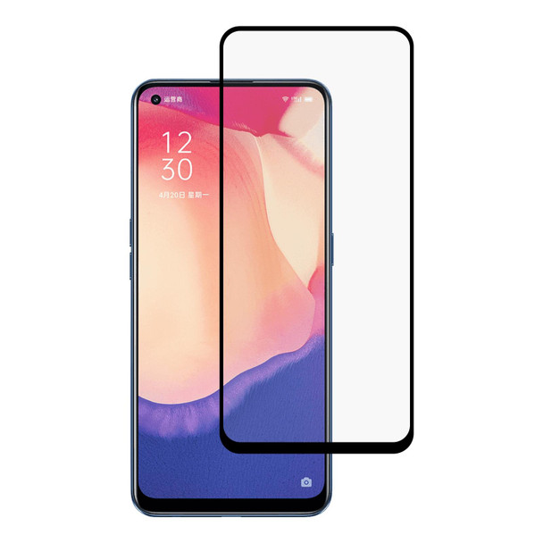 OPPO Reno4 SE Full Glue Full Screen Tempered Glass Film