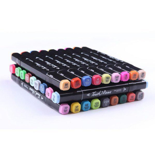 Dual Tips Art Markers with Carry Bag