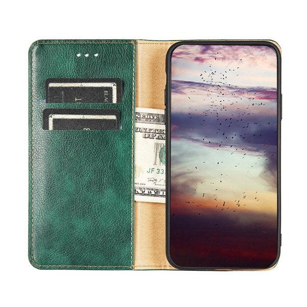 OPPO Reno6 5G Gloss Oil Solid Color Magnetic Leather Phone Case(Rose Gold)