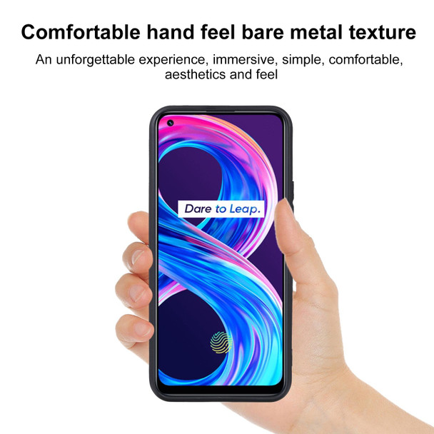 OPPO Realme 8 Pro TPU Phone Case(Black)