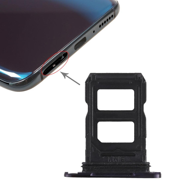 2 x SIM Card Tray for OPPO R17 Pro(Black)