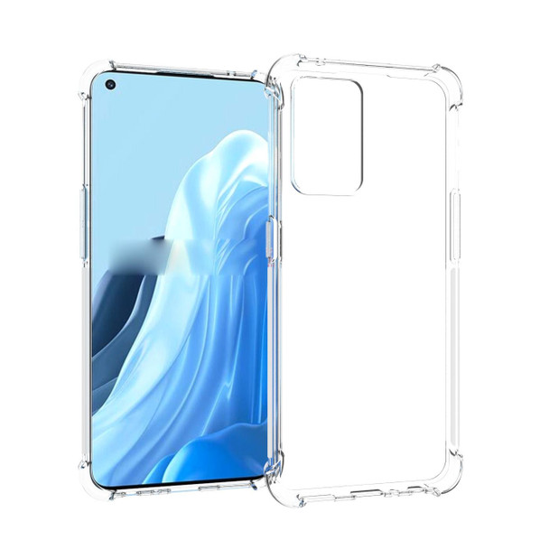 OPPO Reno7 5G Global JSM Transparent TPU Airbag Shockproof Antiskid Phone Case