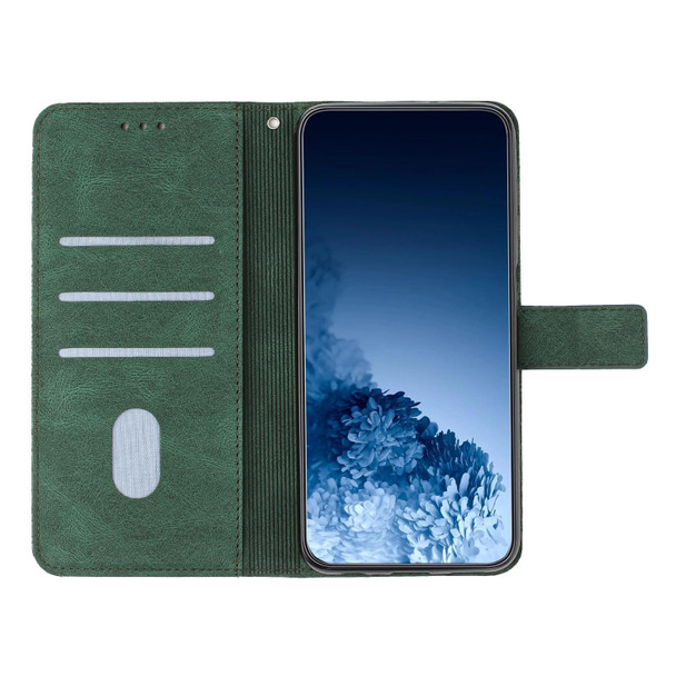 OPPO Find X5 Mandala Embossed Flip Leather Phone Case(Green)