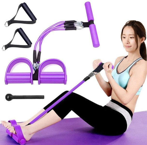 Pull Up Body Trimmer Exercise Rope And Pedal