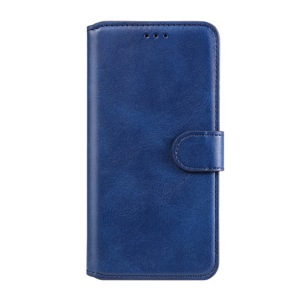 OPPO Realme C35 Classic Calf Texture Flip Leather Case(Blue)