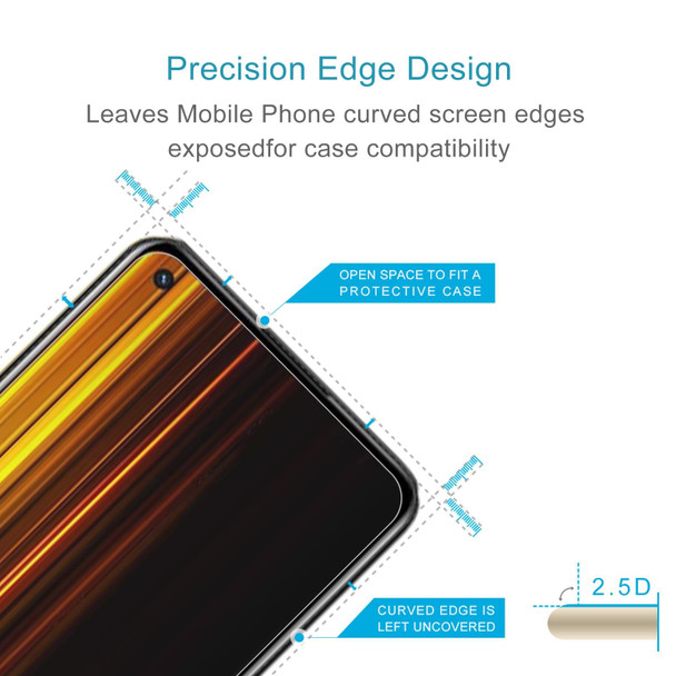 10 PCS 0.26mm 9H 2.5D Tempered Glass Film - OPPO Realme Q5 Pro