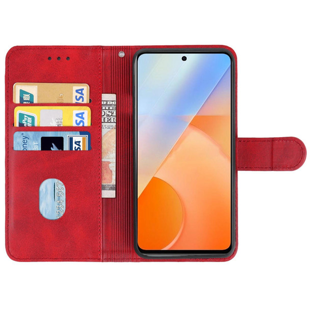 vivo iQOO Z5 Leather Phone Case(Red)