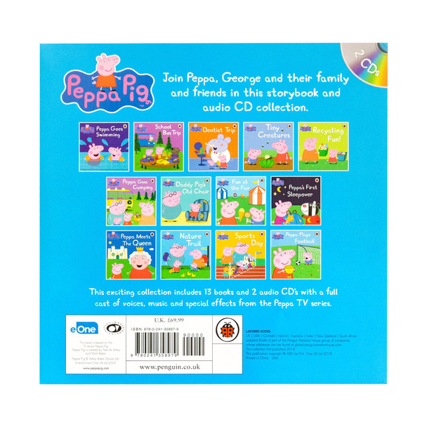 Peppa Pig Soft Cover and CD Collection