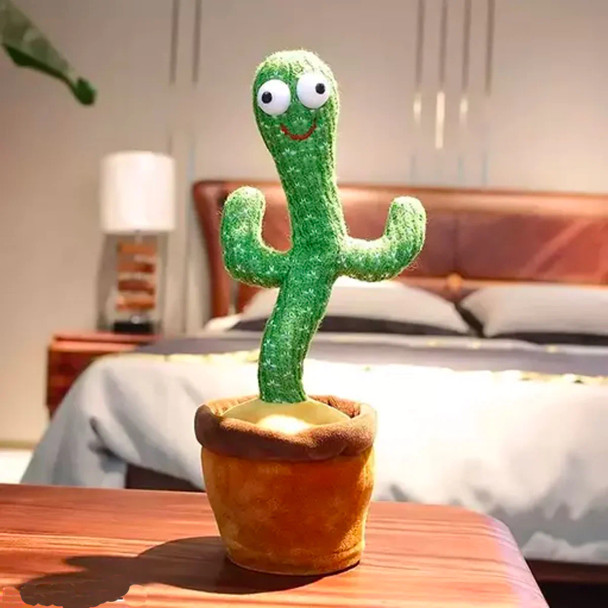 Dancing & Mimicking Cactus Plush Toy