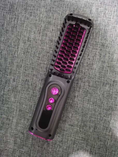 Rechargeable Hair Straightener Brush