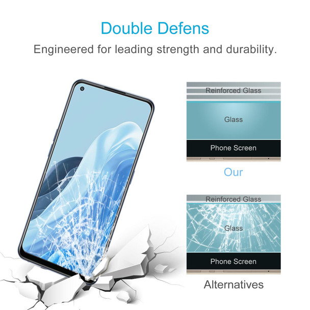 10 PCS 0.26mm 9H 2.5D Tempered Glass Film - OPPO Reno7 / Reno7 Z 5G / Reno7 5G / Reno7 Lite / Reno8 Lite / F21 Pro 5G