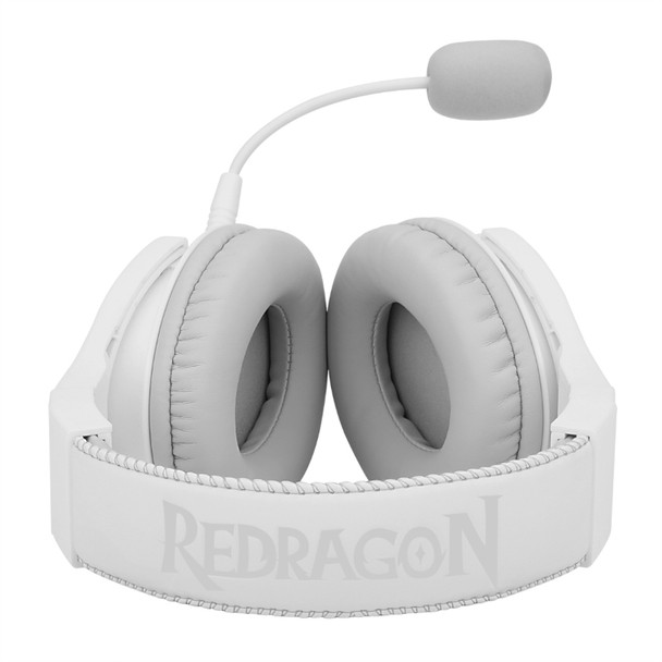 Redragon Pandora USB+3.5mm Aux | Vitrual 7.1 | RGB | In-Line Controller Gaming Headset - White