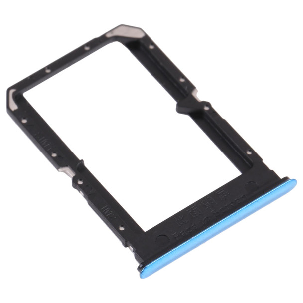 SIM Card Tray + SIM Card Tray for OPPO Reno5 5G PEGM00 PEGT00 CPH2145 (Blue)