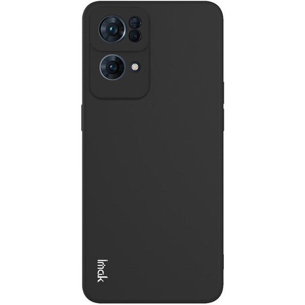 OPPO Reno7 Pro 5G imak UC-4 Series Straight Edge TPU Soft Protective Case(Black)