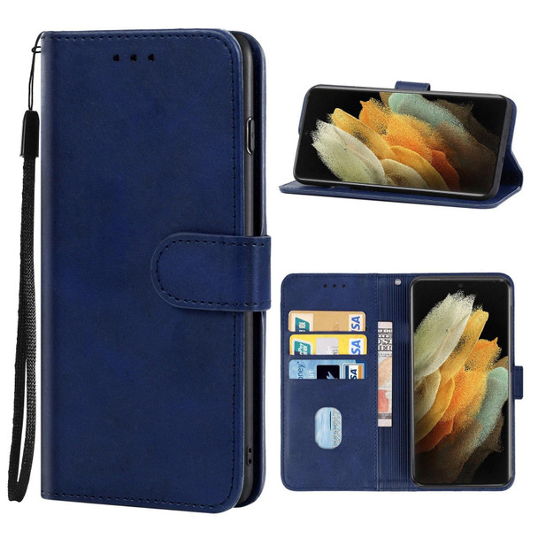 Leather Phone Case - Samsung Galaxy S21 5G(Blue)