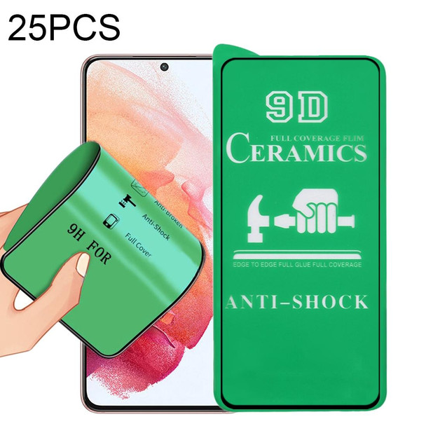 25 PCS 9D Full Screen Glue Ceramic Film - Samsung Galaxy S21 5G