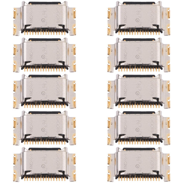 10 PCS Charging Port Connector for OPPO A55 5G PEMM00, PEMM20, PEMT00, PEMT20