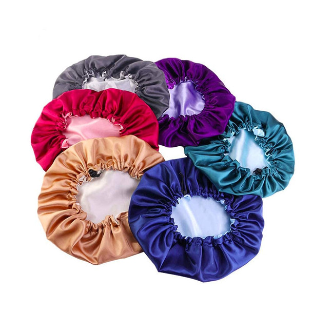 Silky Bonnet Cap for Healthier Hair - Jumbo Size, Multi-Coloured