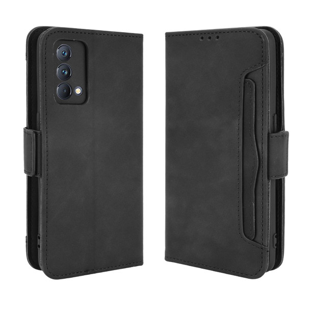 OPPO Realme GT Master Skin Feel Calf Pattern Horizontal Flip Leather Case with Holder & Card Slots & Photo Frame(Black)