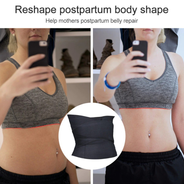 Waist Trainer Tummy Wrap Belt - Hourglass Figure & Back Support