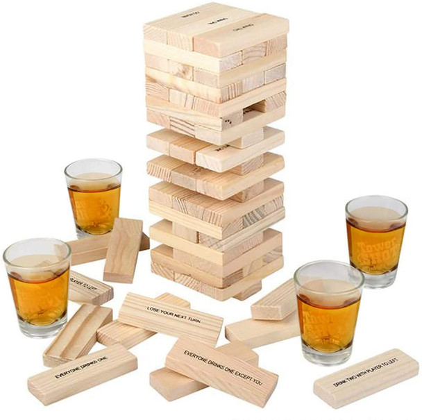Tower Blocks Drinking Game