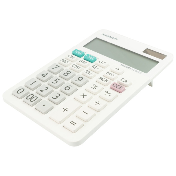 Sharp Desk Calculator - ElsiMate EL334WB