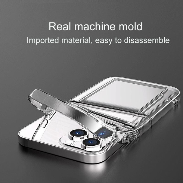 Dual Card TPU Phone Case - iPhone 13 Pro(Transparent)