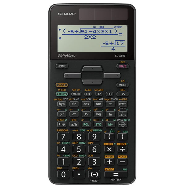 Sharp Scientific Calculator - EL-W506T-BGY