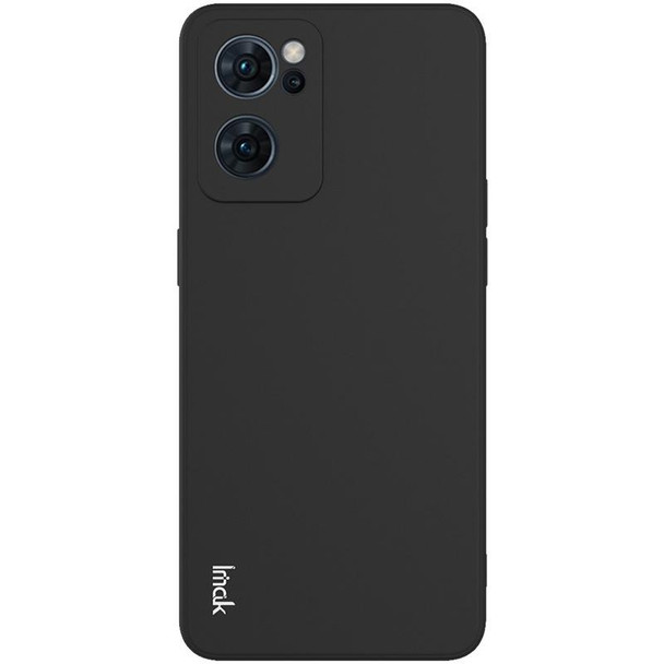 OPPO Reno7 5G imak UC-4 Series Straight Edge TPU Soft Protective Case(Black)